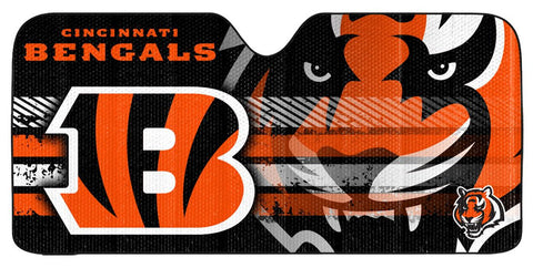 Cincinnati Bengals Auto Sun Shade - 59"x27"