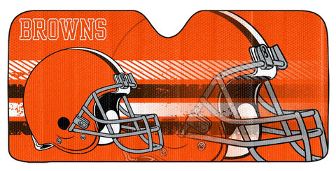 Cleveland Browns Auto Sun Shade - 59"x27"