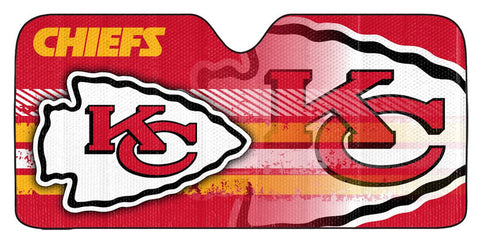 Kansas City Chiefs Auto Sun Shade - 59"x27"