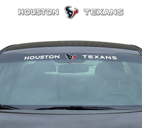 Houston Texans Decal 35x4 Windshield