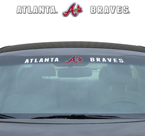 Atlanta Braves Decal 35x4 Windshield - Special Order