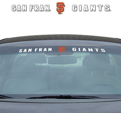 San Francisco Giants Decal 35x4 Windshield