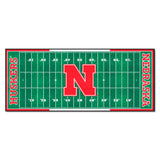Nebraska Cornhuskers Field Runner Mat - 30in. x 72in.