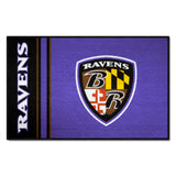 Baltimore Ravens Starter Mat Accent Rug Uniform Style - 19in. x 30in.