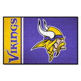 Minnesota Vikings Starter Mat Accent Rug Uniform Style - 19in. x 30in.