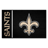New Orleans Saints Starter Mat Accent Rug Uniform Style - 19in. x 30in.