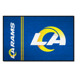 Los Angeles Rams Starter Mat Accent Rug Uniform Style - 19in. x 30in.
