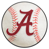 Alabama Crimson Tide Baseball Rug - 27in. Diameter