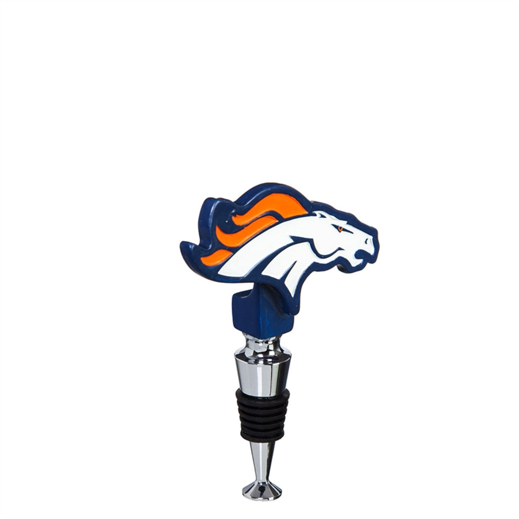 Denver Broncos Wine Bottle Stopper Logo - Special Order