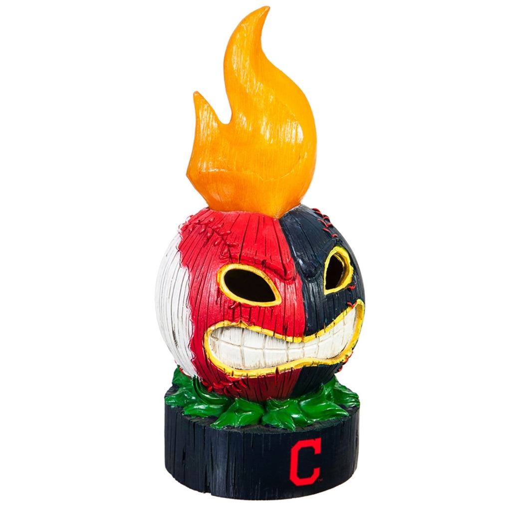 Cleveland Indians Statue Lit Team Baseball - Special Order