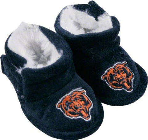 Chicago Bears Slipper - Baby Bootie - 0-3 Months - S