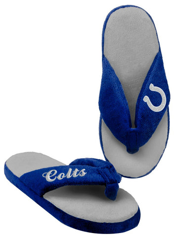 Indianapolis Colts Slipper - Women Thong Flip Flop - (1 Pair) - S