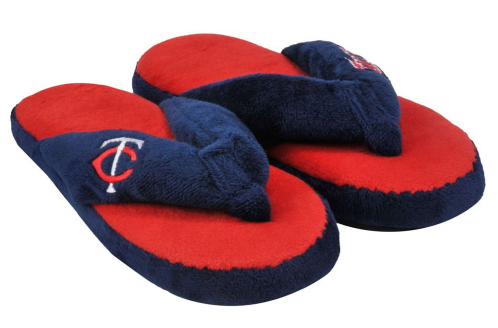 Minnesota Twins Slipper - Women Thong Flip Flop - (1 Pair) - L