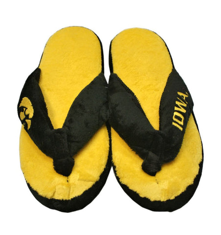 Iowa Hawkeyes Slipper - Women Thong Flip Flop - (1 Pair) - S