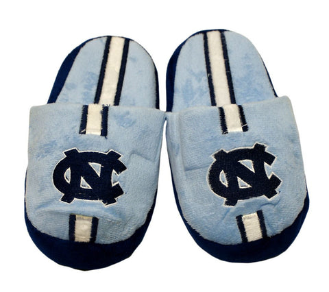 North Carolina Tar Heels Slipper - Youth 8-16 Size 3-4 Stripe - (1 Pair) - M