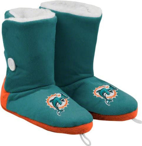 Miami Dolphins Slipper - Women Boot - (1 Pair) - M