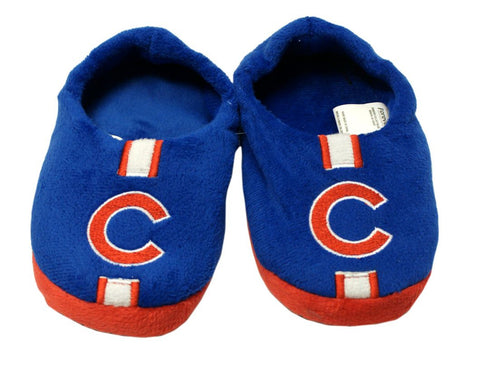 Chicago Cubs Slipper - Youth 4-7 Size 10-11 Stripe - (1 Pair) - M