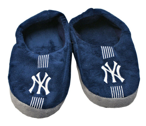 New York Yankees Slipper - Youth 4-7 Size 8-9 Stripe - (1 Pair) - S