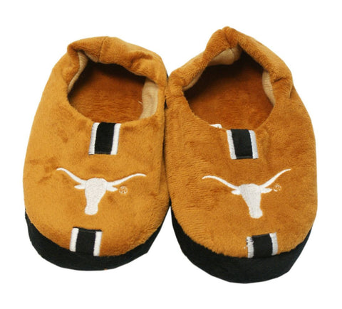Texas Longhorns Slipper - Youth 4-7 Size 8-9 Stripe - (1 Pair) - M
