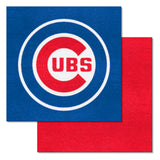 Chicago Cubs Team Carpet Tiles - 45 Sq Ft.