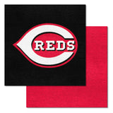 Cincinnati Reds Team Carpet Tiles - 45 Sq Ft.