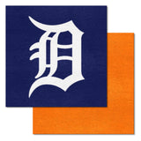 Detroit Tigers Team Carpet Tiles - 45 Sq Ft.