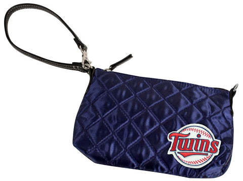 Minnesota Twins Quilted Wristlet Purse