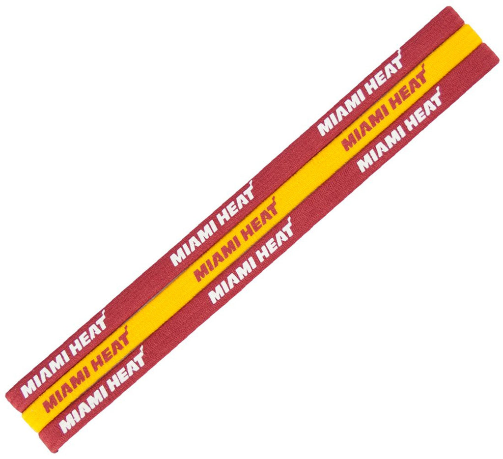 Miami Heat Elastic Headbands