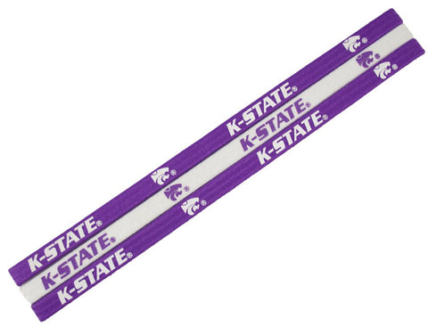 Kansas State Wildcats Elastic Headbands - Special Order