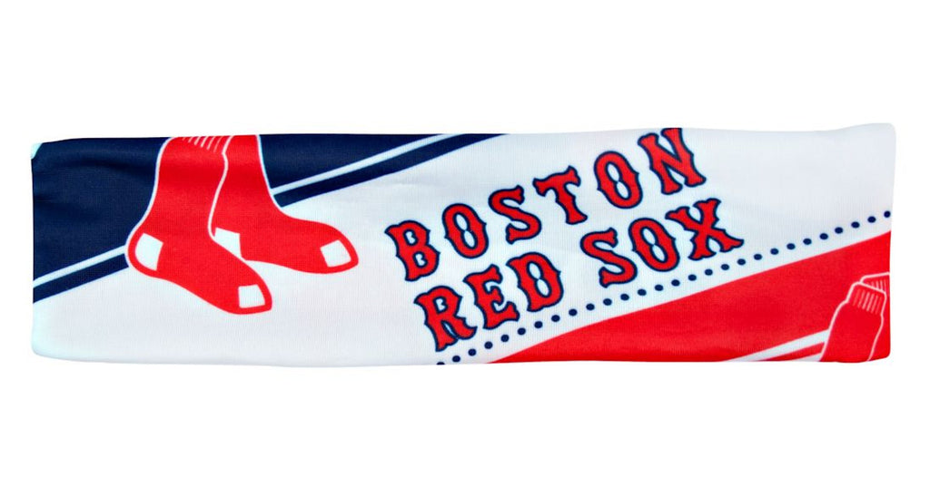 Boston Red Sox Stretch Patterned Headband - Special Order