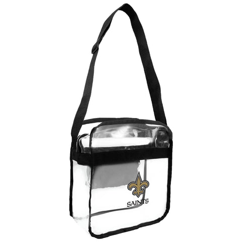 New Orleans Saints Clear Carryall Crossbody - Special Order
