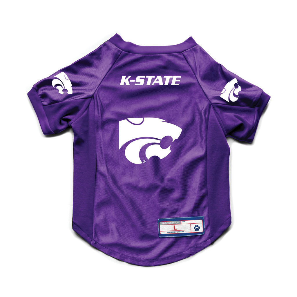 Kansas State Wildcats Pet Jersey Stretch Size M - Special Order