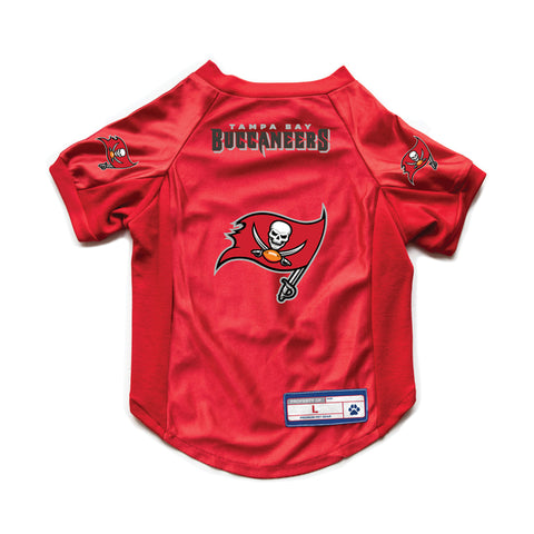 Tampa Bay Buccaneers Pet Jersey Stretch Size L