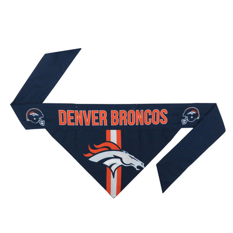 Denver Broncos Pet Bandanna Size S - Special Order