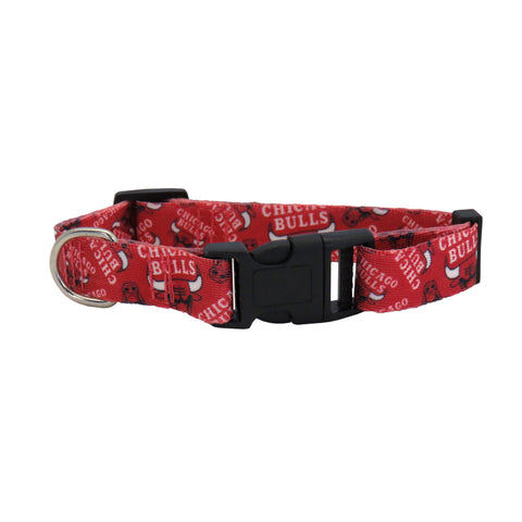 Chicago Bulls Pet Collar Size M