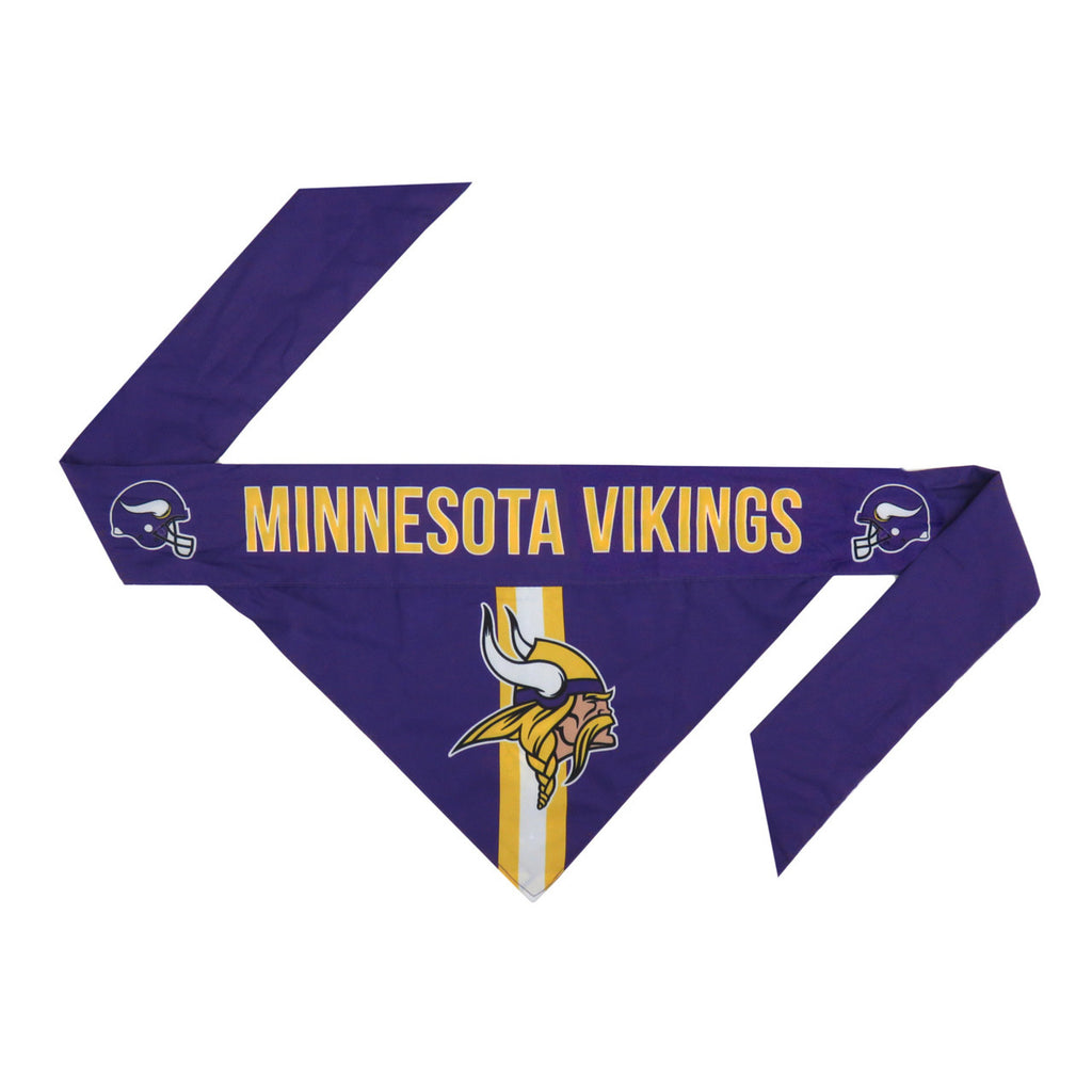 Minnesota Vikings Pet Bandanna Size L - Special Order