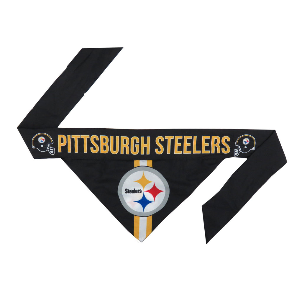 Pittsburgh Steelers Pet Bandanna Size XS