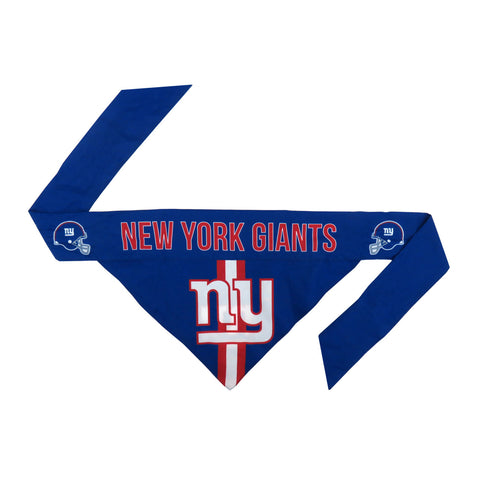 New York Giants Pet Bandanna Size XL