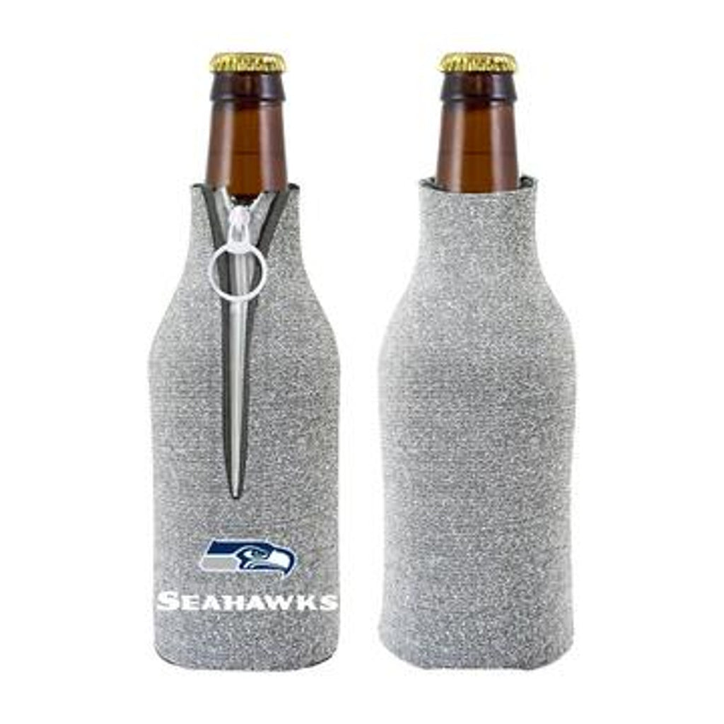 Seattle Seahawks Bottle Suit Holder Glitter Silver