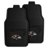 Baltimore Ravens Heavy Duty Car Mat Set - 2 Pieces
