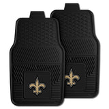 New Orleans Saints Heavy Duty Car Mat Set - 2 Pieces
