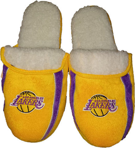 Los Angeles Lakers Slipper - Sherpa Slide - (1 Pair) - XL