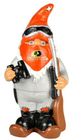 Mossy Oak Garden Gnome - Hunter w/Binoculars - Winter Version CO