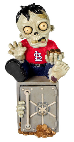 St. Louis Cardinals Zombie Figurine Bank CO