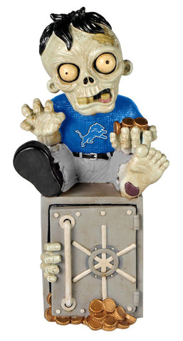 Detroit Lions Zombie Figurine Bank CO