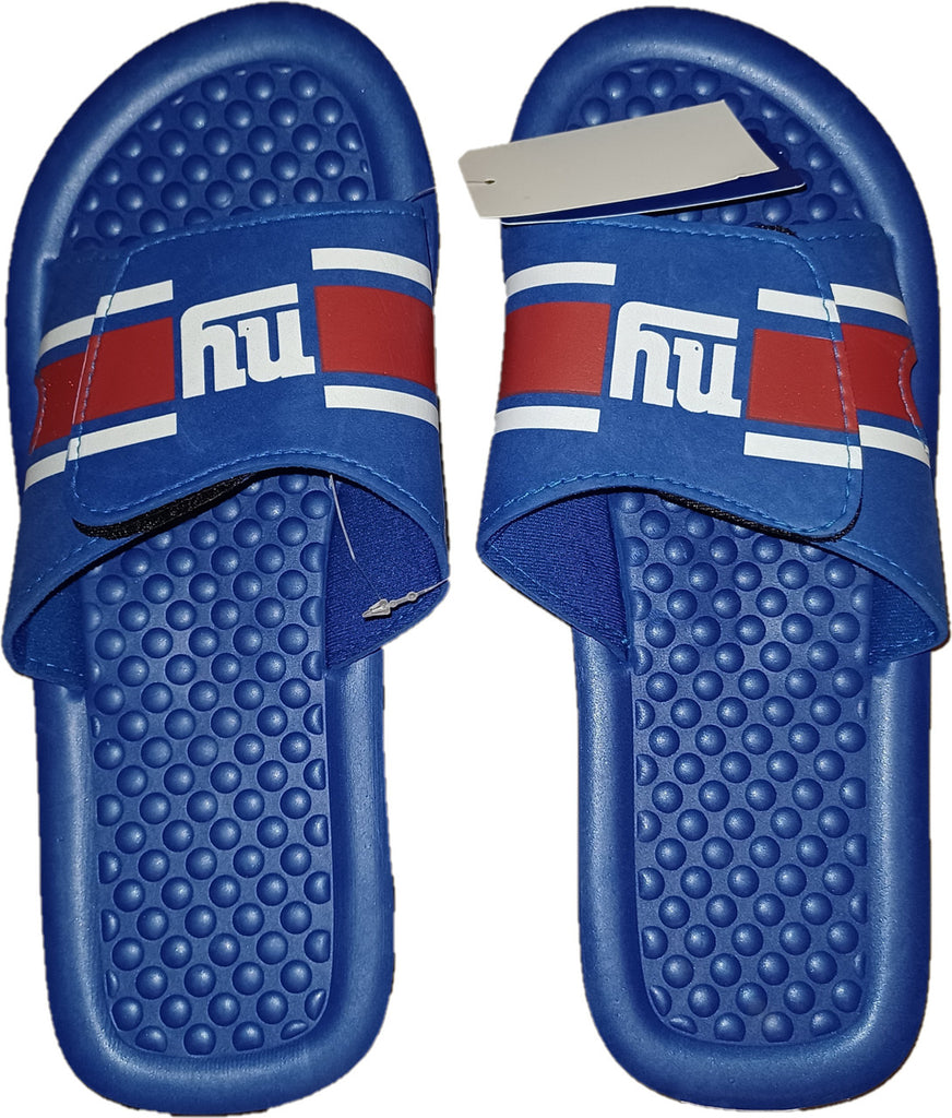 New York Giants Men Stripe Sport Slide - (1 Pair) - S