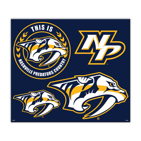 Nashville Predators Magnet Kit 4 Piece