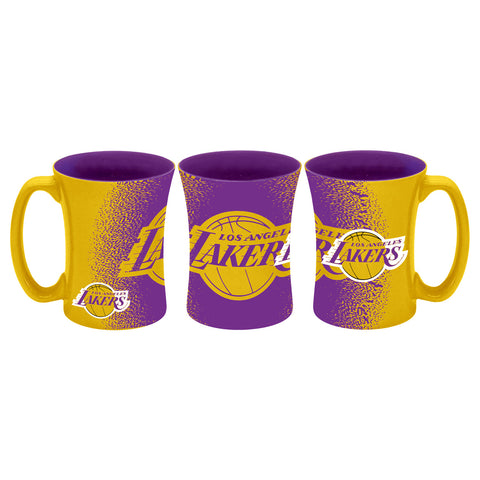 Los Angeles Lakers Coffee Mug 14oz Mocha Style