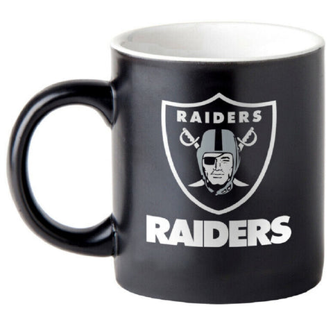 Las Vegas Raiders Coffee Mug 14oz Matte Black