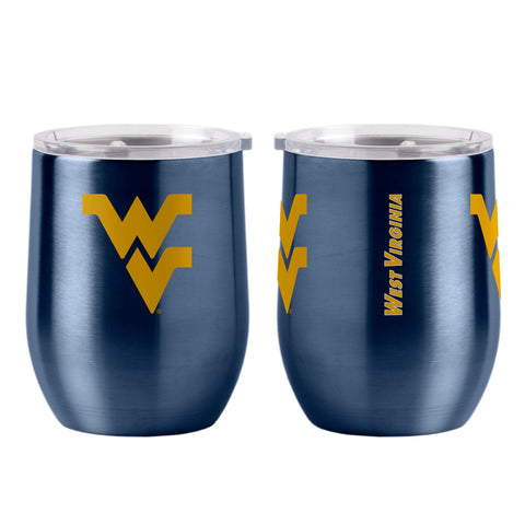 West Virginia Mountaineers Travel Tumbler 16oz Ultra Curved Beverage Special Order